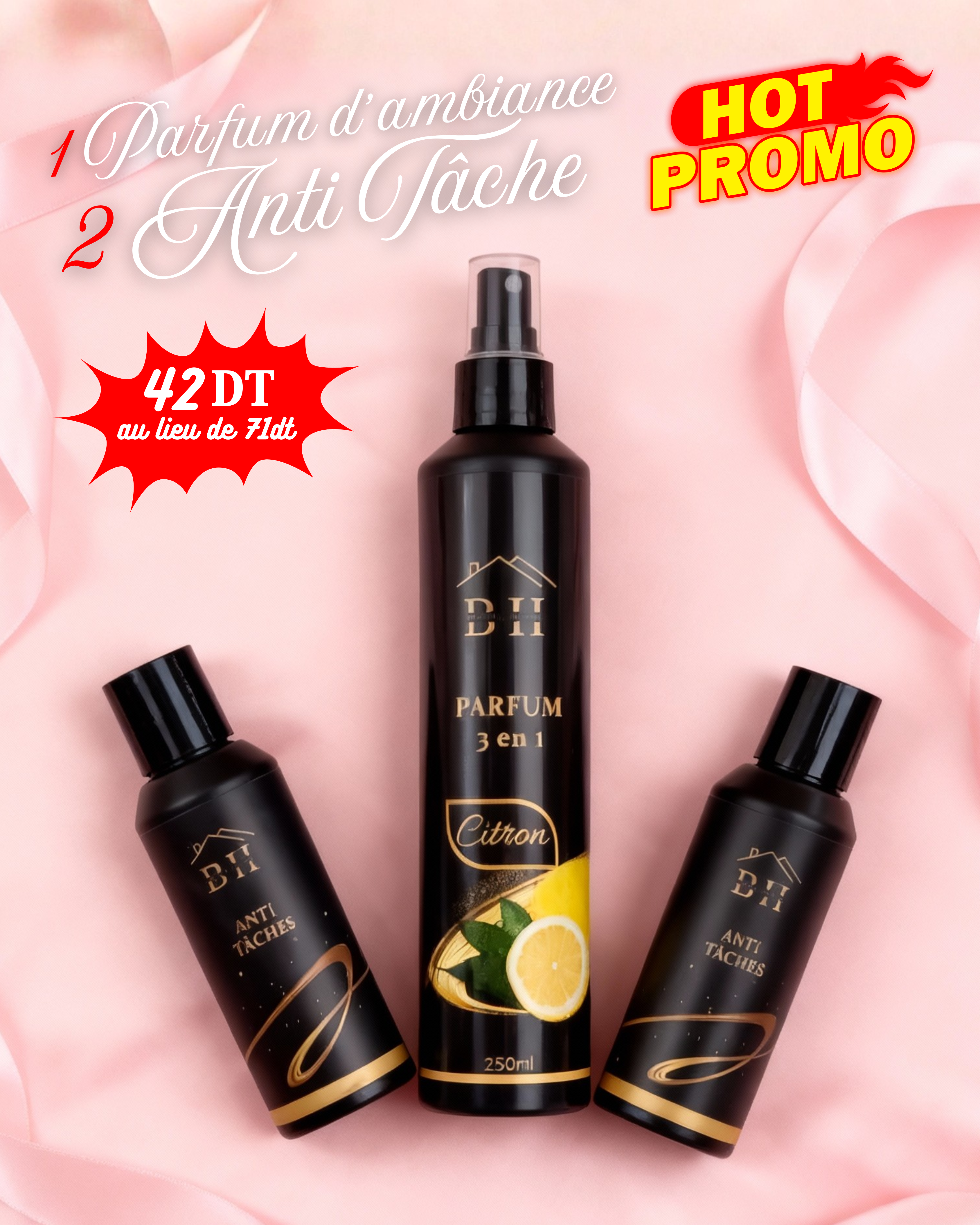 💫 Pack Essentiel (Duo Anti-Tache & Parfum)