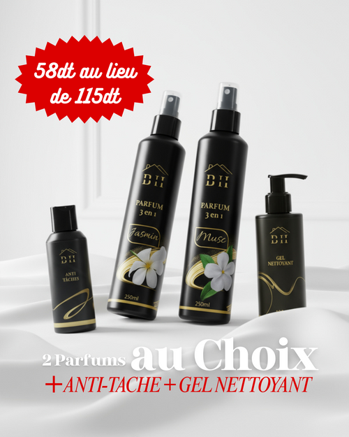 2 Parfums au Choix + Kit Propreté à -50%