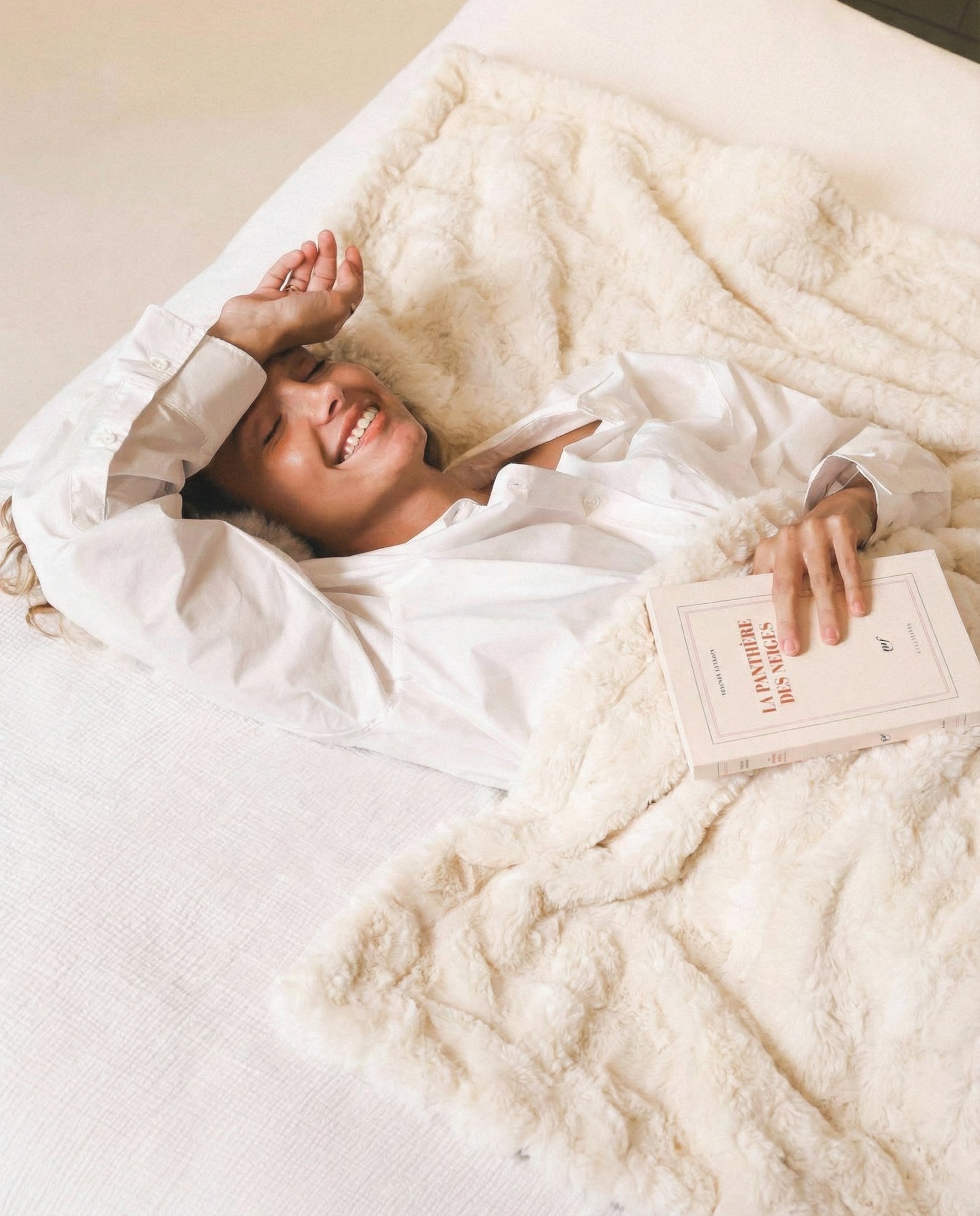 Plaid Douillet + 2 Coussins