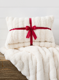 Plaid Douillet Nuage + 2 Coussins Assortis