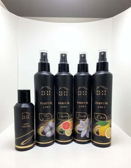 Pack 4 Parfums + Anti-Tâche